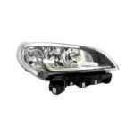Faro Anteriore Destro FIAT Doblo' 2015+ - Con Motore Cornice Superiore Cromata
