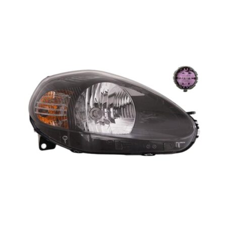 Faro Anteriore Destro FIAT Grande Punto 2008+ - Parabola Nera