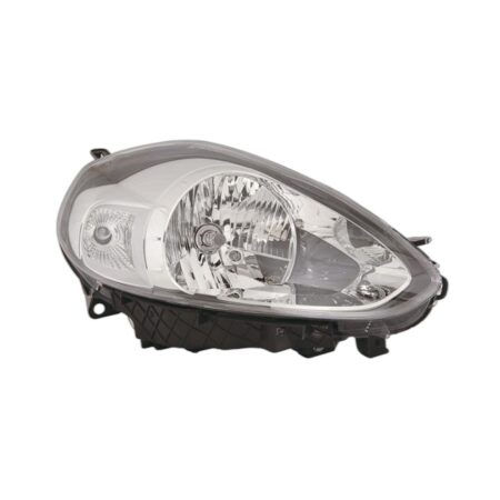 Faro Anteriore Destro FIAT Grande Punto Evo 2009+ – Parabola Cromata Con Motore Elettrico Inclusoet