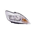 Faro Anteriore Destro Ford Focus 2007-2010 - Parabola Cromata Con Motore Elettrico