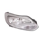 Faro Anteriore Destro Ford Focus 2011-2013 - Parabola Cromata Con Motore