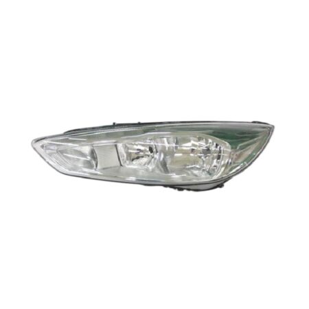 Faro Anteriore Sinistro Ford Focus 2014-2017 - Parabola Cromata – (H7-H1) Parabola Cromata Con Motore E Luce Diurna Led