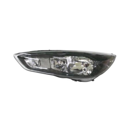 Faro Anteriore Destro Ford Focus 2014-2017 - Parabola Nera – (H7-H1) Parabola Nera Con Motore E Luce Diurna Led
