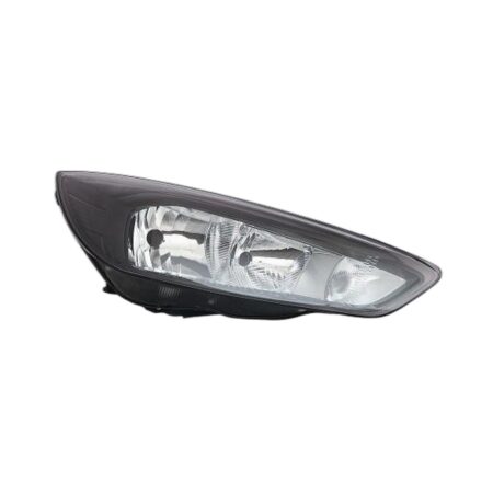 Faro Anteriore Destro Ford Focus 2014-2017 - Parabola Nera – (H7-H15) Con Luce Diurna Parabola Nera Con Motore