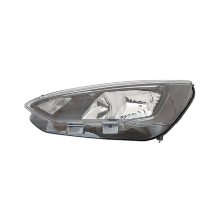 Faro Anteriore Destro Ford Focus 2018+ - Con Motore Con Luce Diurna A Led Parabola Nera