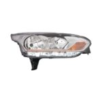 Faro Anteriore Destro Ford Transit Connect Tourneo 2014-2017 - Con Motore Parabola Cromata