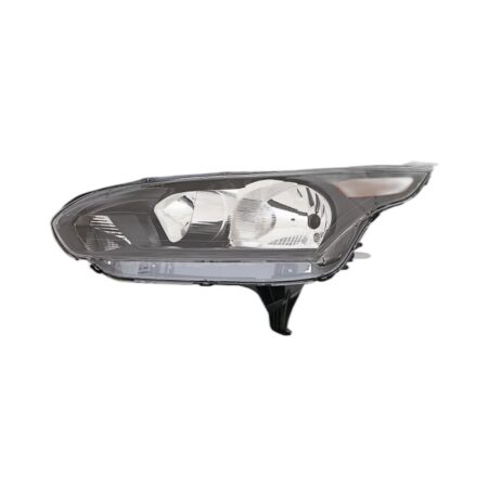 Scheinwerfer Links Ford Transit Connect Tourneo 2014-2017 – Schwarzer Reflektor – Orange Mit Motor Schwarzer Reflektor