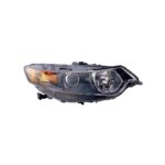 Scheinwerfer Rechts Honda Accord 2008-2010 – Schwarze Parabolantennen, Originalnummer 33100TL0G01