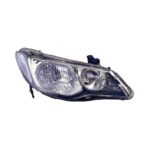Faro Anteriore Destro Honda Civic 2007-2008 - Hybrid 4P. Parabola Nera