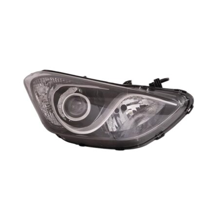 Faro Anteriore Destro Hyundai I-30 2015-2016 - Parabola Cromata – Con Motore (H7-H7)