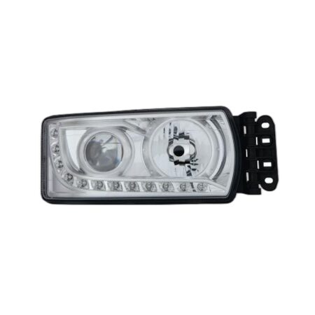 Faro Anteriore Destro Iveco Stralis 2013-2018 - Con Luce Diurna A Led Regolazione Manuale