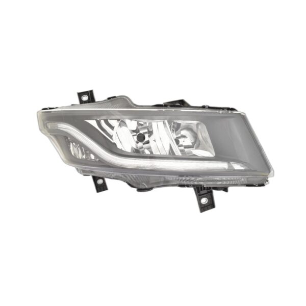 Faro Anteriore Destro Iveco Stralis 2019+ - A Led Regolazione Manuale E Senza Centralina Led