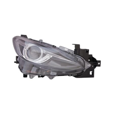 Faro Anteriore Destro Mazda 3 2013-2016 - Bixeno Con Luce Diurna A Led Parabola Nera
