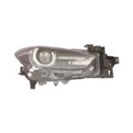 Faro Anteriore Destro Mazda 3 2017-2018 - Con Motore Parabola Nera Full Led