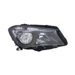 Faro Anteriore Destro Mercedes Cla W117 2013+ - Con Motore Parabola Nera