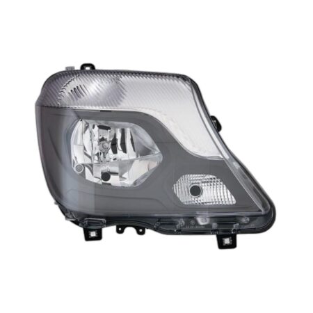 Faro Anteriore Destro Mercedes Sprinter 2013-2017 - Parabola Nera Con Motore