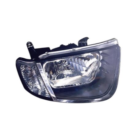 Faro Anteriore Destro Mitsubishi L200 2005-2014 - Freccia Bianca (trasparente) – Cabina Singola