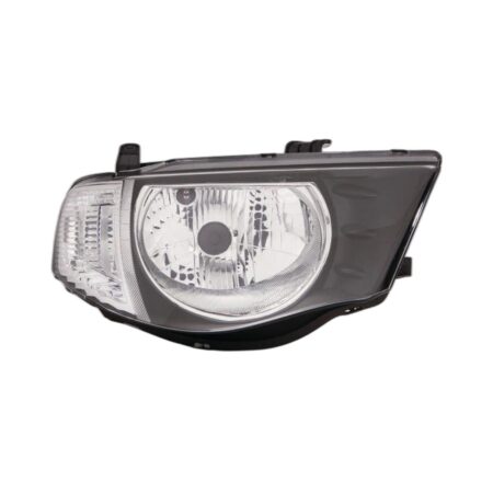 Faro Anteriore Destro Mitsubishi L200 2005-2014 - Freccia Bianca (trasparente) – Doppia Cabina