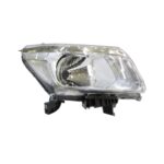 Scheinwerfer Rechts Nissan Navara Pick-Up 2015-2021 - Verchromte Parabel, Originalnummer 260104KJ0A, 260104KJ2A