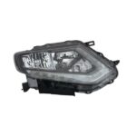 Faro Anteriore Destro Nissan X-Trail 2014+ - Parabola Nera A Led