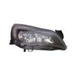 Faro Anteriore Destro Opel Astra J 2010-2012 - Parabola Nera Rigata Con Motore