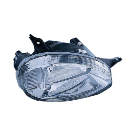 Faro Anteriore Destro Opel Corsa 1993-2000 - New Gen Parabola Cromata Regolazione Elettrico