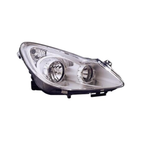 Faro Anteriore Destro Opel Corsa 2006-2010 - Parabola Cromata
