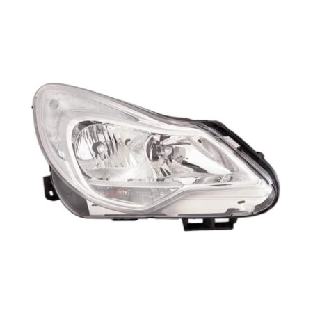 Faro Anteriore Destro Opel Corsa 2011-2014 - Parabola Cromata