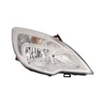 Faro Anteriore Destro Opel Meriva B 2010-2013 - Parabola Cromata Con Motore Elettrico Incluso