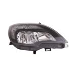 Faro Anteriore Destro Opel Meriva B 2010-2013 - Parabola Nera Con Motore Elettrico Incluso