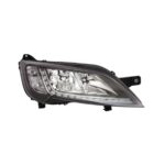 Faro Anteriore Destro Peugeot Boxer 14' - Fiat Ducato 14' Parab. Cromata C/Corn. Nera Luce Diurna Led C/Mot.