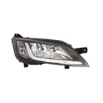Faro Anteriore Destro Peugeot Boxer 2014+ - - Fiat Ducato - Citr Jumper Parabola Cromata - Cornice Nera Con Motore