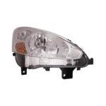 Faro Anteriore Destro Peugeot Partner 2013-2017 - Con Motore Parabola Cromata