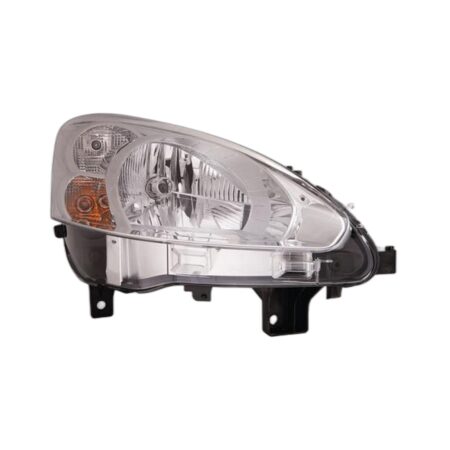 Faro Anteriore Destro Peugeot Partner 2013-2017 - Con Motore Parabola Cromata