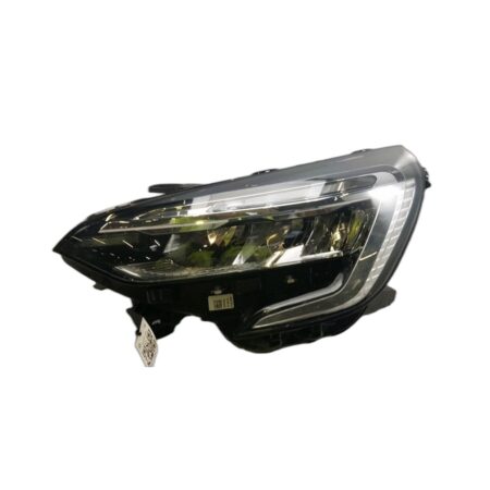 Faro Anteriore Destro Renault Clio 2019-2022 - A Led Con Motore Parabola Cromata Versione Alternativa