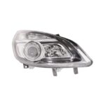 Scheinwerfer Rechts Renault Scenic 2006-2008 – Schwarzer Reflektor, Originalnummer 7701071368