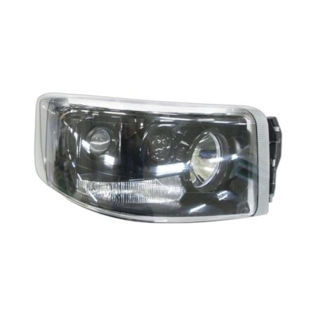 Faro Anteriore Destro Renault Truck D Wide 2013+ - Elettrica – Con Fendinebbia Parabola Nera