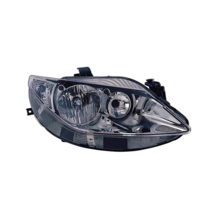Faro Anteriore Destro Seat Ibiza 2008-2011 - Doppia Parabola Cromata