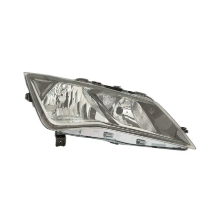 Faro Anteriore Destro Seat Leon 2017-2019 - Parabola Nera Con Luce Diurna A Led Con Motore