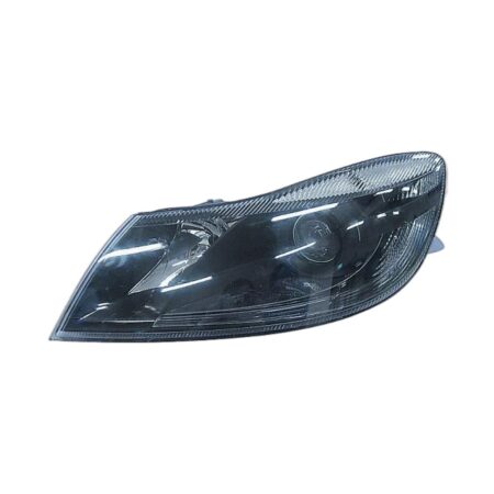 Faro Anteriore Destro Skoda Octavia 2009-2012 - Con Motore Elettrico Incluso Parabola Nera