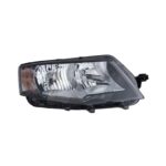 Faro Anteriore Destro Skoda Octavia 2013-2016 - Parabola Nera Con Motore