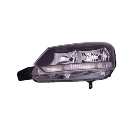 Faro Anteriore Destro Skoda Yeti 2013+ - Parabola Nera Con Motore