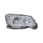 Faro Anteriore Destro Subaru Forester 2013-2015 - Xenon A Led Parabola Cromata Con Motore