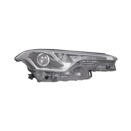 Faro Anteriore Destro Toyota Ch-R 2016-2018 - Con Lenticolare Parabola Nera A Led