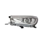Faro Anteriore Destro Toyota Hi-Lux 2016-2019 - Revo Parabola Nera A Led