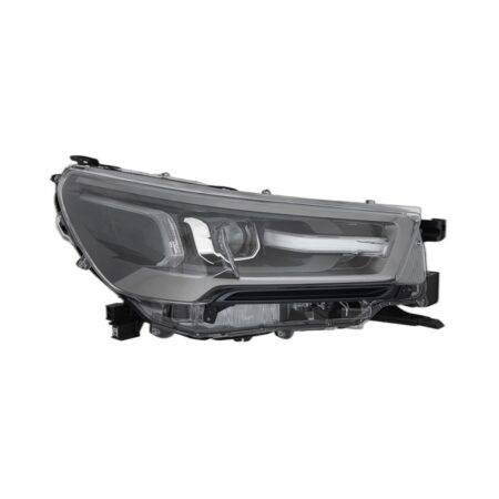 Faro Anteriore Destro Toyota Hi-Lux 2020+ - Cornice Nera A Led