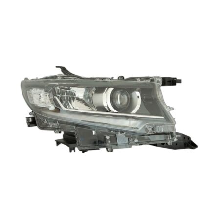 Faro Anteriore Destro Toyota Land Cruiser 2018+ - Parabola A Led Con Motore