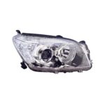 Scheinwerfer Rechts Toyota Rav 4 2005-2008 - Verchromter Reflektor – Xenon Verchromter Reflektor