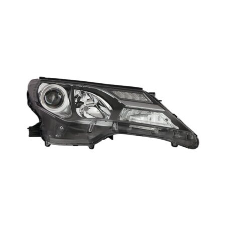 Faro Anteriore Destro Toyota Rav 4 2013-2015 - Xenon A Led Parabola Nera