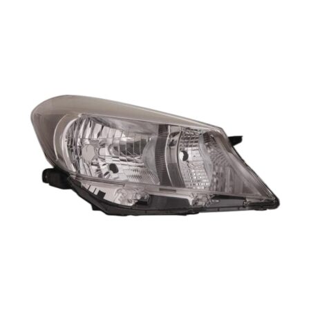 Faro Anteriore Destro Toyota Yaris 2011-2013 - Parabola Cromata Modello Kioto